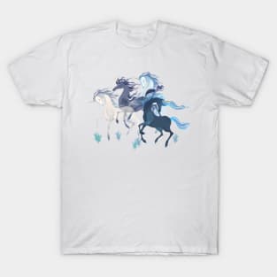 Unicorns Pattern T-Shirt